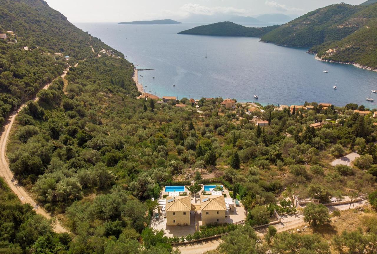 Ionian Diamond Villas Mikros Gialos Ngoại thất bức ảnh