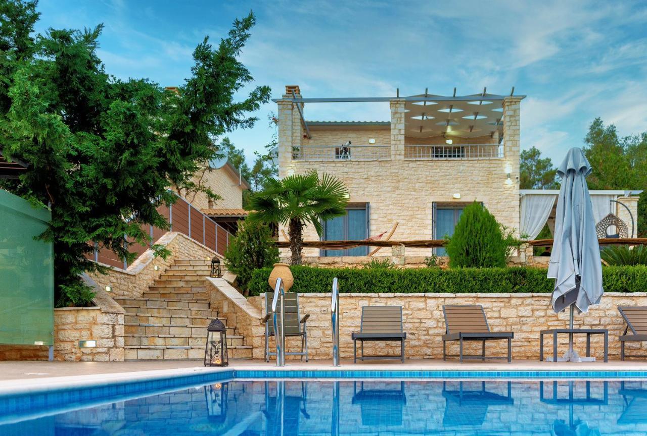 Ionian Diamond Villas Mikros Gialos Ngoại thất bức ảnh