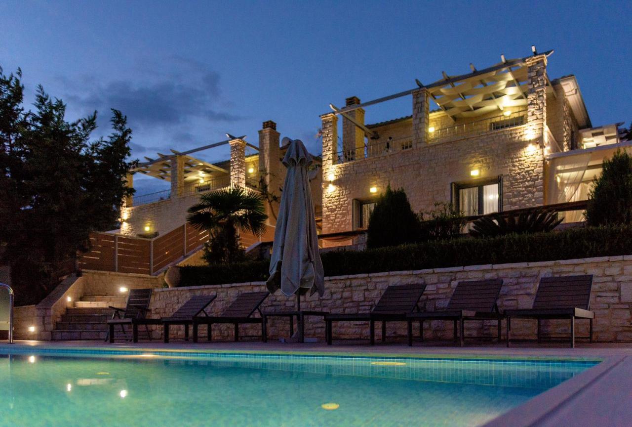 Ionian Diamond Villas Mikros Gialos Ngoại thất bức ảnh