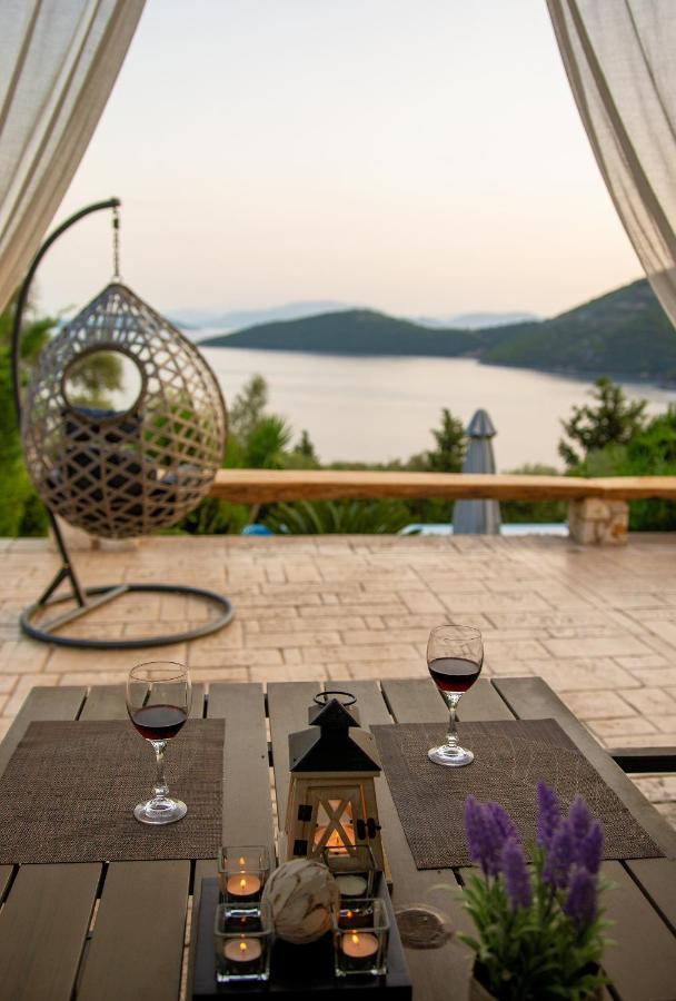 Ionian Diamond Villas Mikros Gialos Ngoại thất bức ảnh