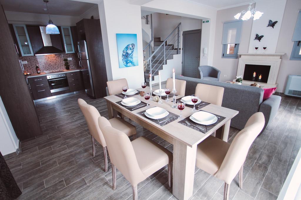 Ionian Diamond Villas Mikros Gialos Ngoại thất bức ảnh