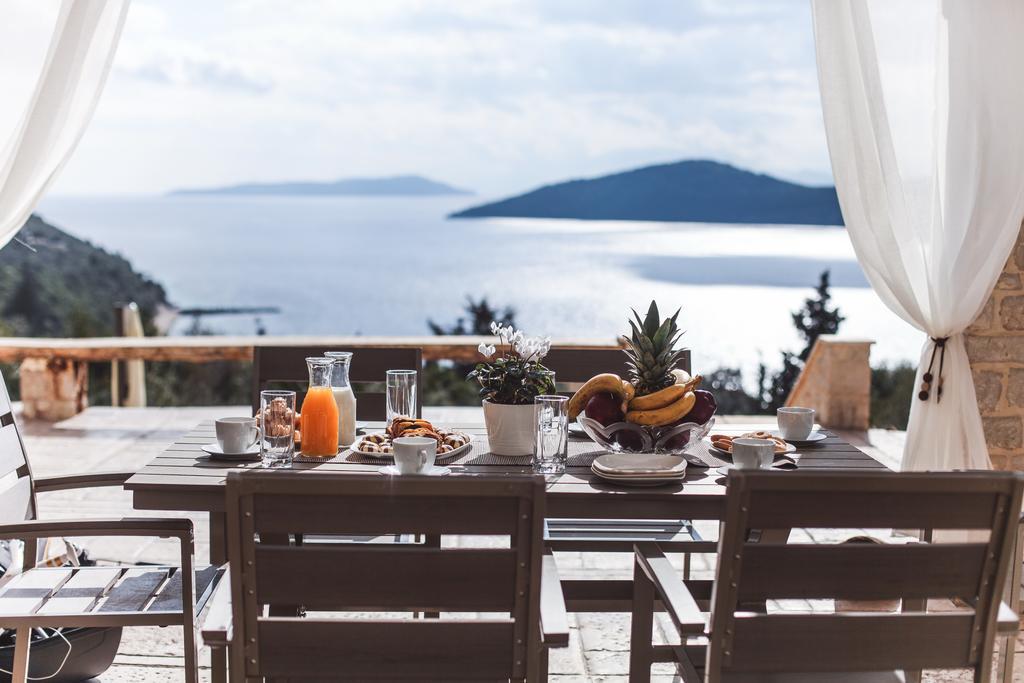 Ionian Diamond Villas Mikros Gialos Ngoại thất bức ảnh