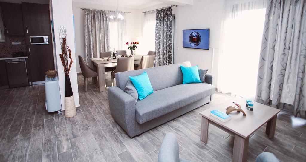 Ionian Diamond Villas Mikros Gialos Ngoại thất bức ảnh